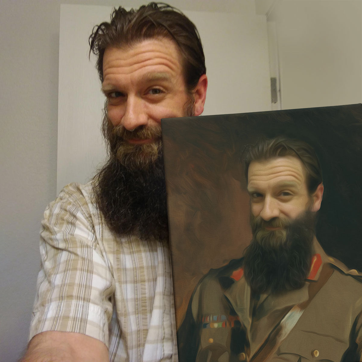 Personalized Canvas Major General Sir Harold Walker