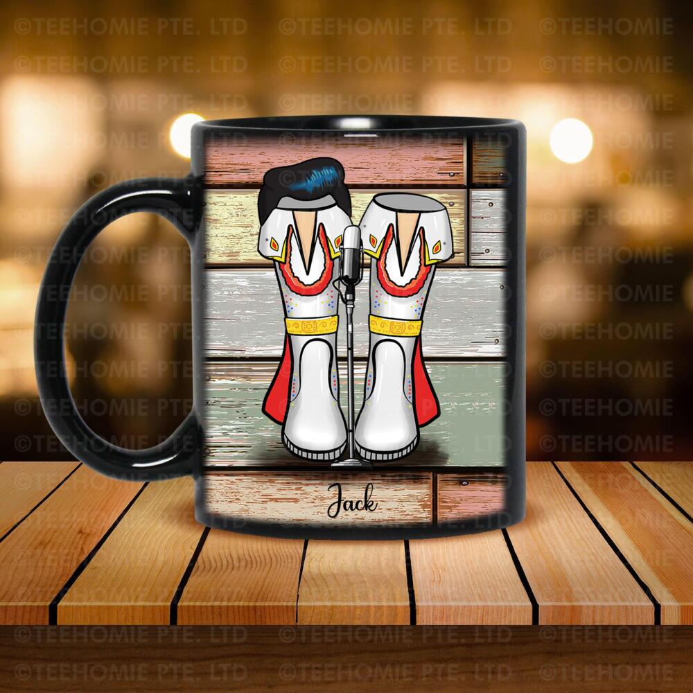 Elvis Presely Custom Quotes Custom Name Mug