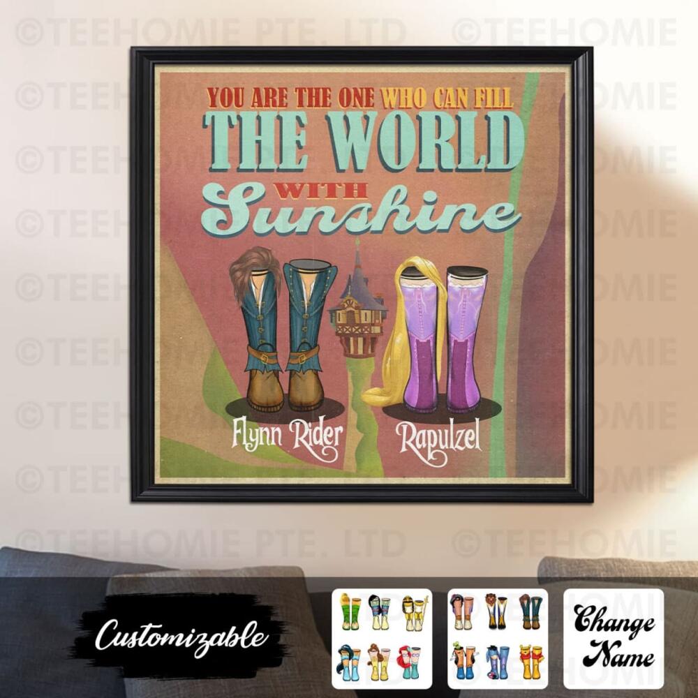 Personalized Canvas You Are The One Who Can Fill The World With Sunshine