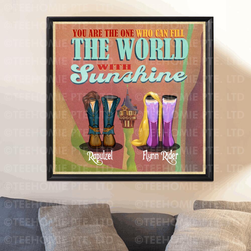 Personalized Canvas You Are The One Who Can Fill The World With Sunshine