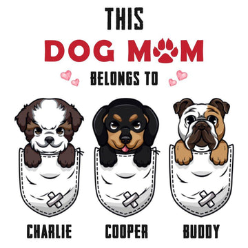 Dog Mom Mug, This Dog Mom Belongs To