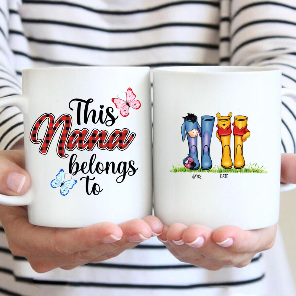 Personalised Grandma This Nana Belongs to Mug