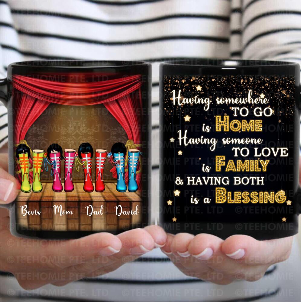 Personalized Names Mug Band Family Gift Mother’s Day Gift