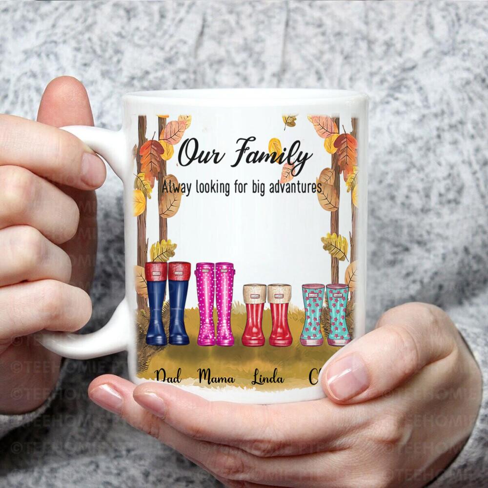 Personalized Mug Season Custom Boots