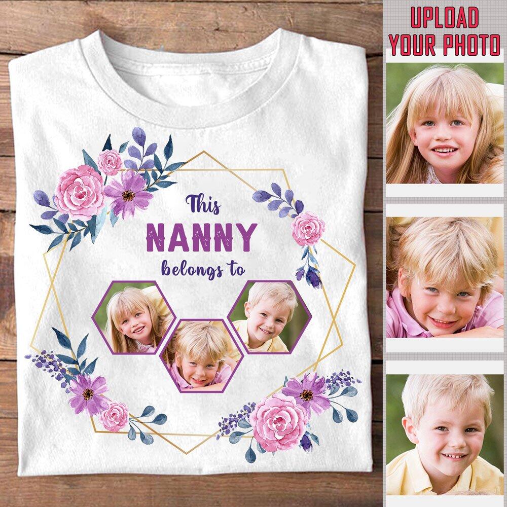 This Nanny Belongs to - Personalized T-Shirt - Mother's Day Gifts