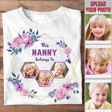 This Nanny Belongs to - Personalized T-Shirt - Mother's Day Gifts