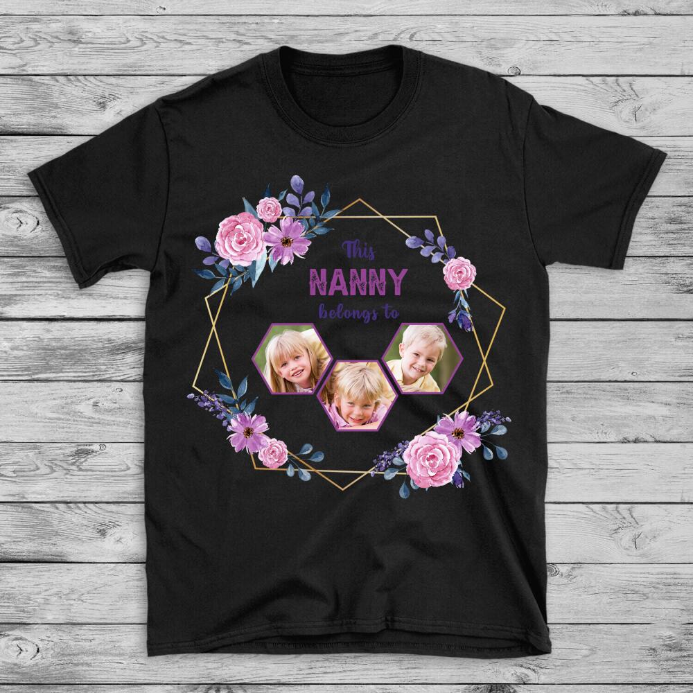 This Nanny Belongs to - Personalized T-Shirt - Mother's Day Gifts