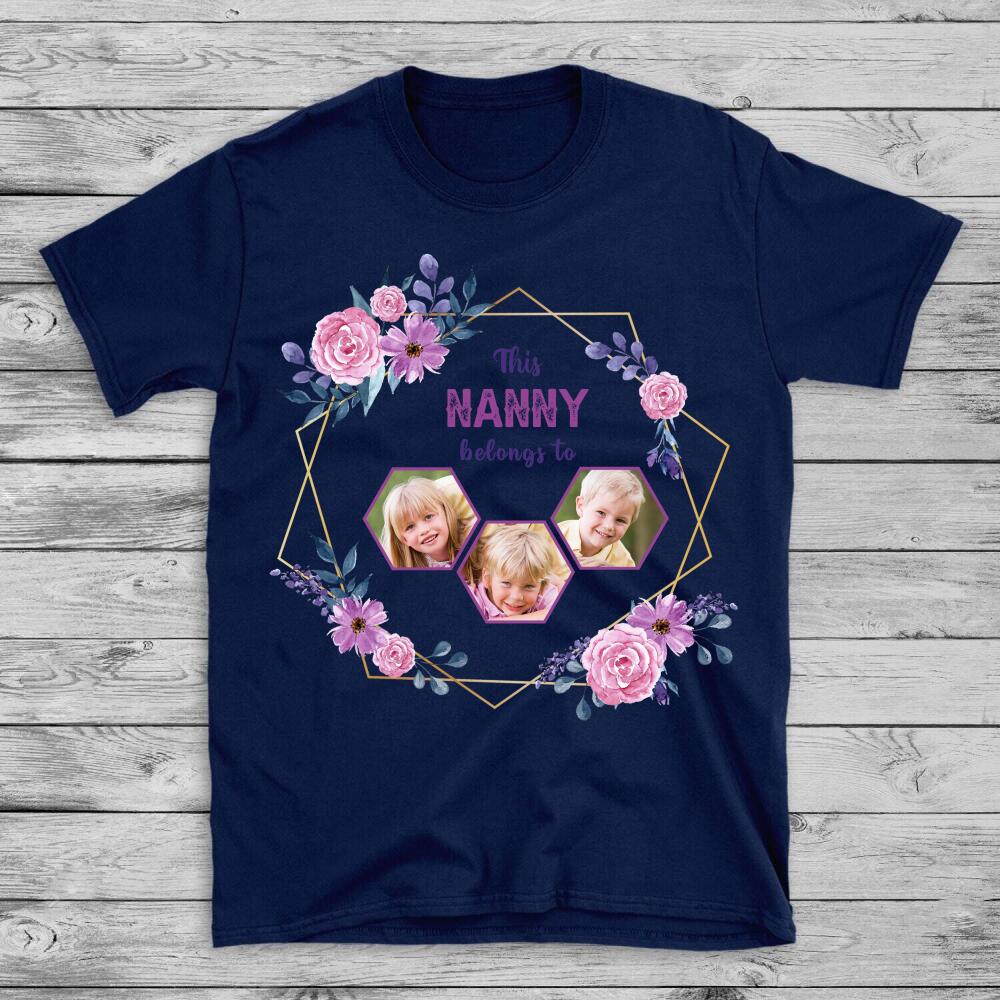 This Nanny Belongs to - Personalized T-Shirt - Mother's Day Gifts