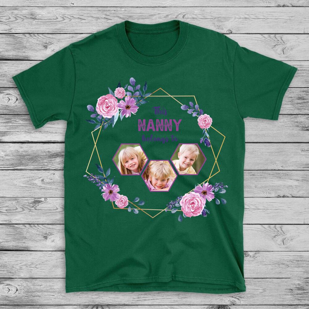 This Nanny Belongs to - Personalized T-Shirt - Mother's Day Gifts