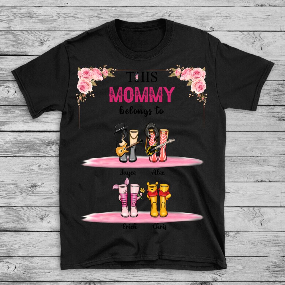 Personalized Custom T-shirt, Welcome To The Simpson Family, This Mommy Belongs To