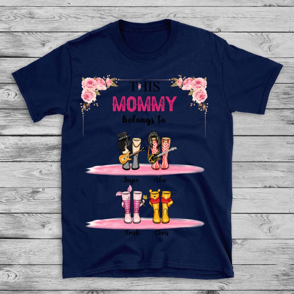 Personalized Custom T-shirt, Welcome To The Simpson Family, This Mommy Belongs To