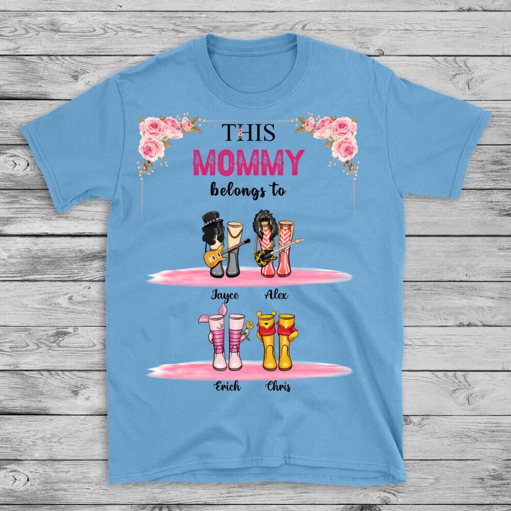 Personalized Custom T-shirt, Welcome To The Simpson Family, This Mommy Belongs To