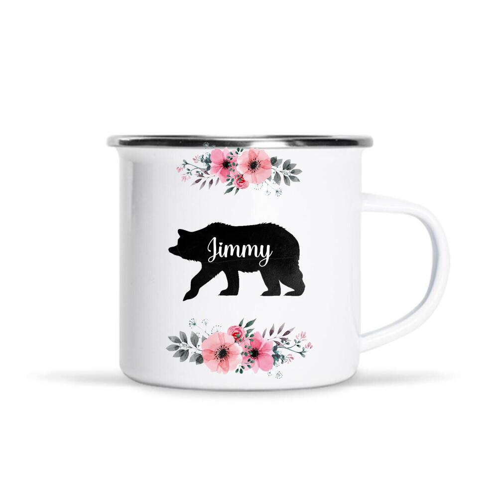 Personalized Mug Mama Bear All A Mama Bear Need Is Coffe And Her Cubs Mother's Day
