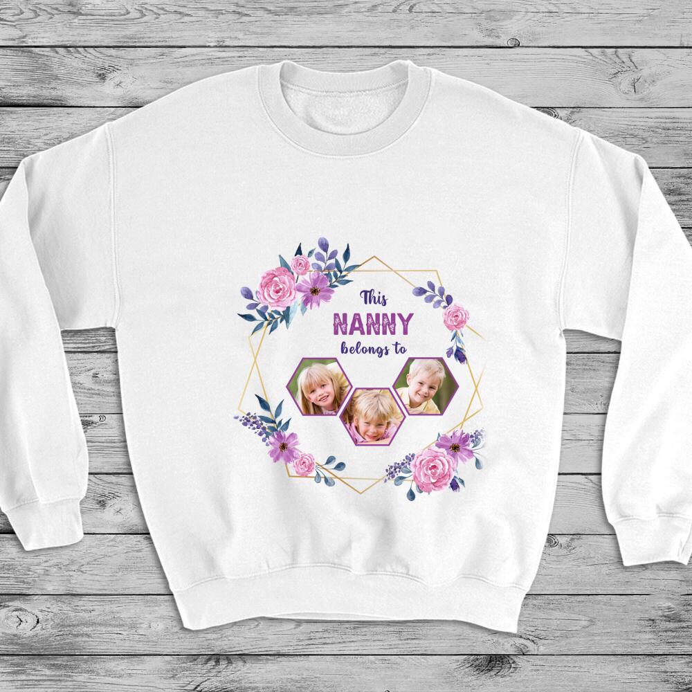 Personalized This Nanny Belongs to Family Campfire Mug Gift Grandpa Grandfather