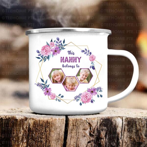 Personalized This Nanny Belongs to Family Campfire Mug Gift  Grandpa Grandfather