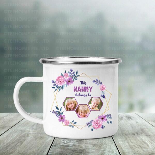 Personalized This Nanny Belongs to Family Campfire Mug Gift  Grandpa Grandfather