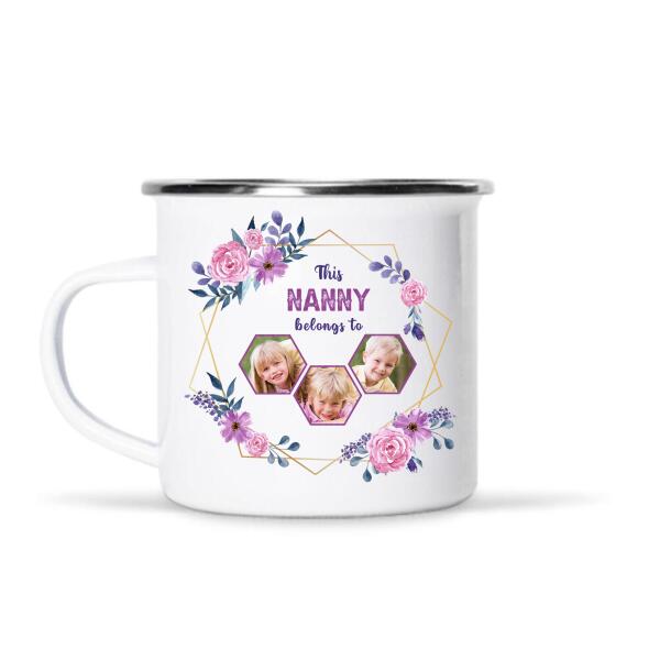 Personalized This Nanny Belongs to Family Campfire Mug Gift  Grandpa Grandfather