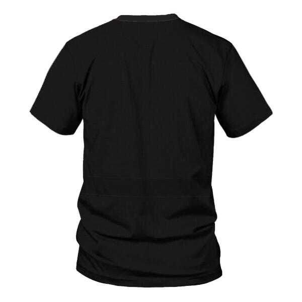 HumansBold Unisex T-Shirt U.S Marine Corps Blue Service Uniform 3D Uniform-Officer