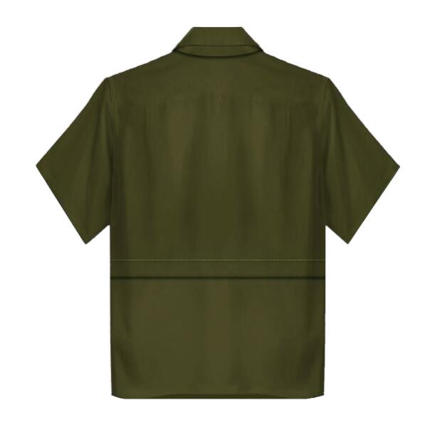 HumansBold Unisex Tracksuit U.S Army Green Service Uniform-Officers