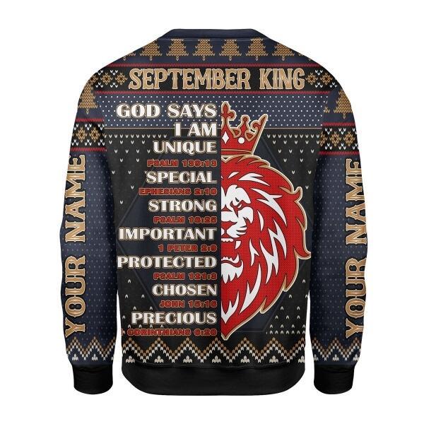 CustomsPig Personalized Tops September Guy All Over Printed