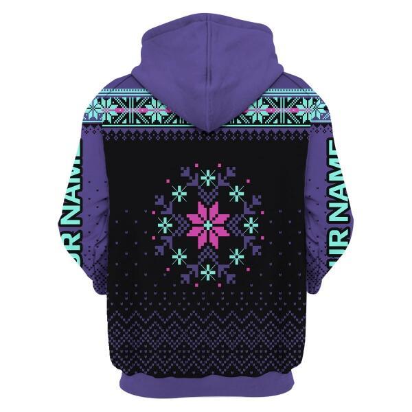 CustomsPig Personalized Hoodie November Girl All Over Printed