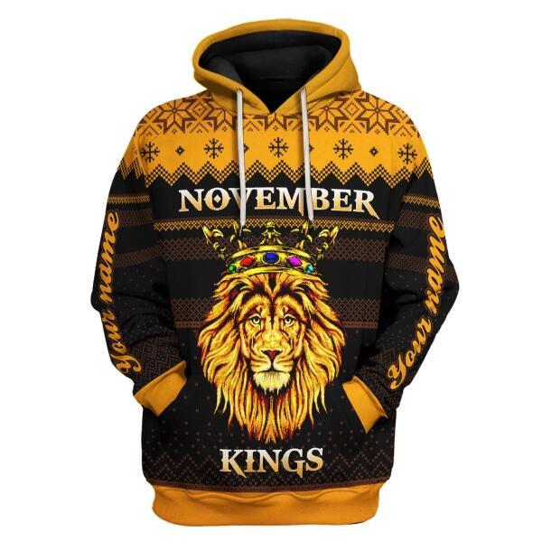 CustomsPig Personalized Tops November Kings  All Over Printed