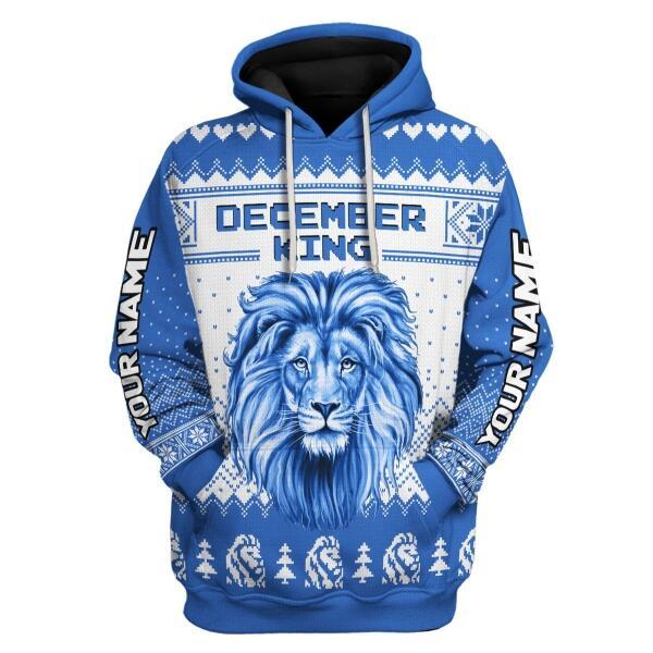 CustomsPig Personalized Hoodie December Guy I Am The Kind Of Man All Over Printed