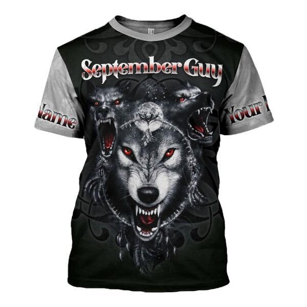 CustomsPig Personalized Tops September Guy All Over Printed