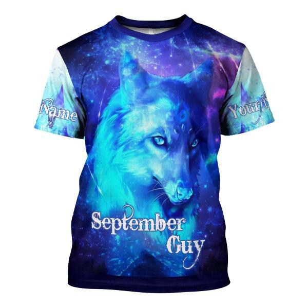 CustomsPig Personalized T-shirt September Guy All Over Printed