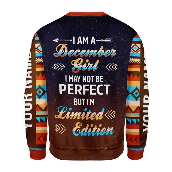 CustomsPig Personalized  Tops  December Girl All Over Printed