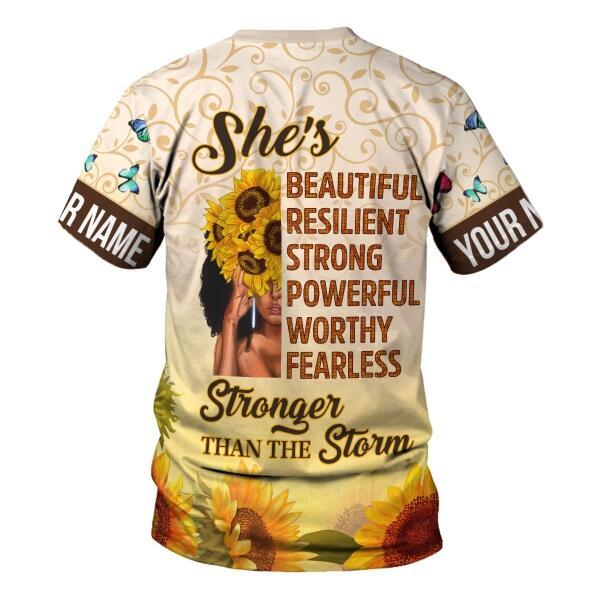 CustomsPig Personalized T-shirt November Girl All Over Printed