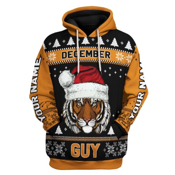 CustomsPig Personalized Hoodie December Guy I Am The Kind Of Man That All Over Printed