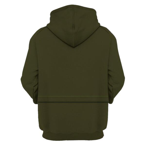 HumansBold Unisex Tracksuit U.S Army Green Service Uniform-Officers