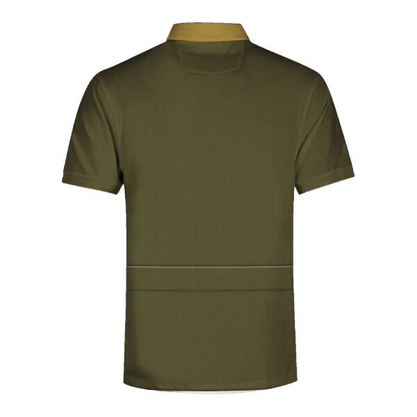 HumansBold Unisex Polo Shirt U.S Marine Corps Green Service Uniform 3D Uniform-Officer