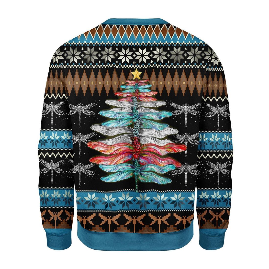Customspig Christmas Sweater Dragon Christmas Tree 3D Apparel