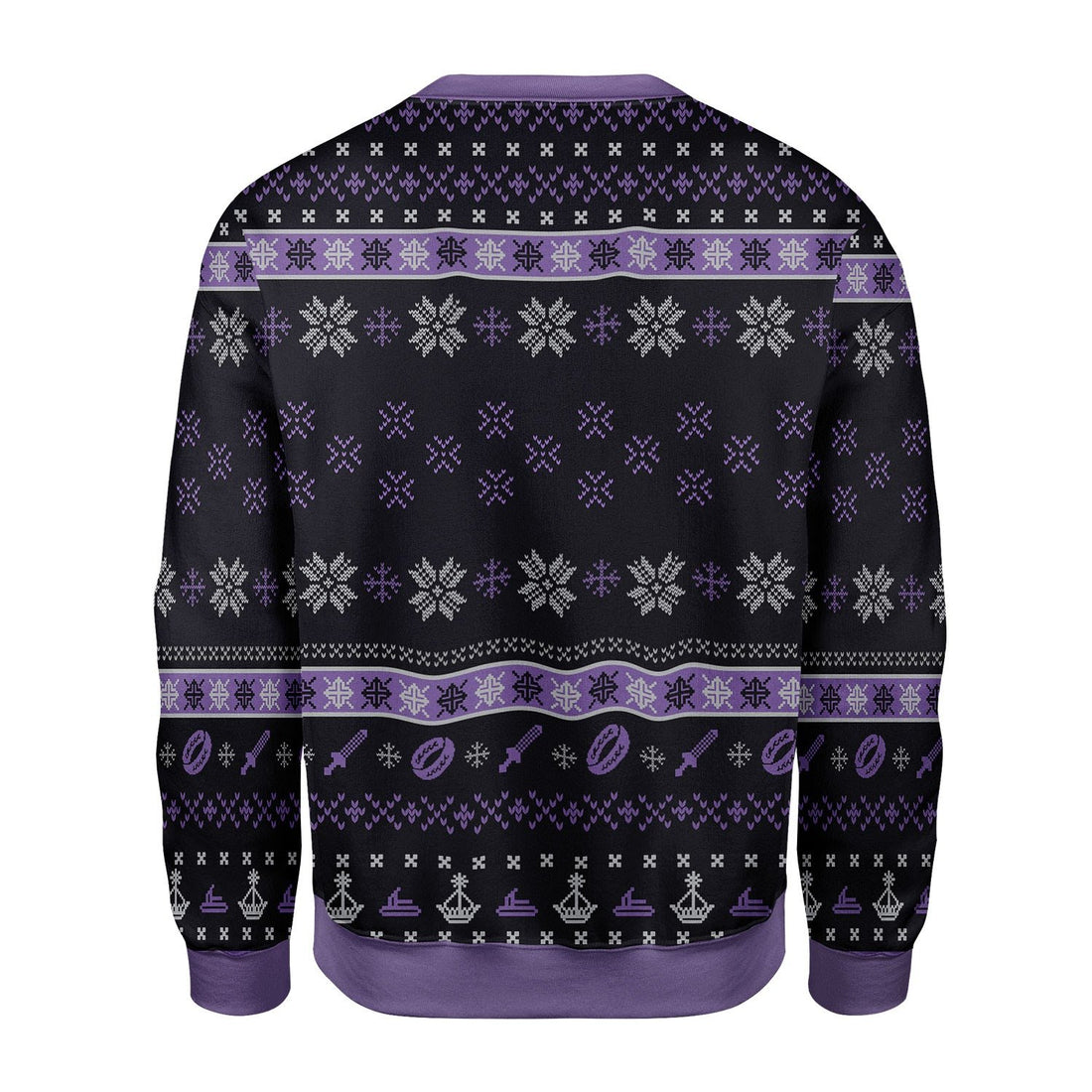 Customspig Christmas Sweater The Lord of the Rings The Fellowship 3D Apparel