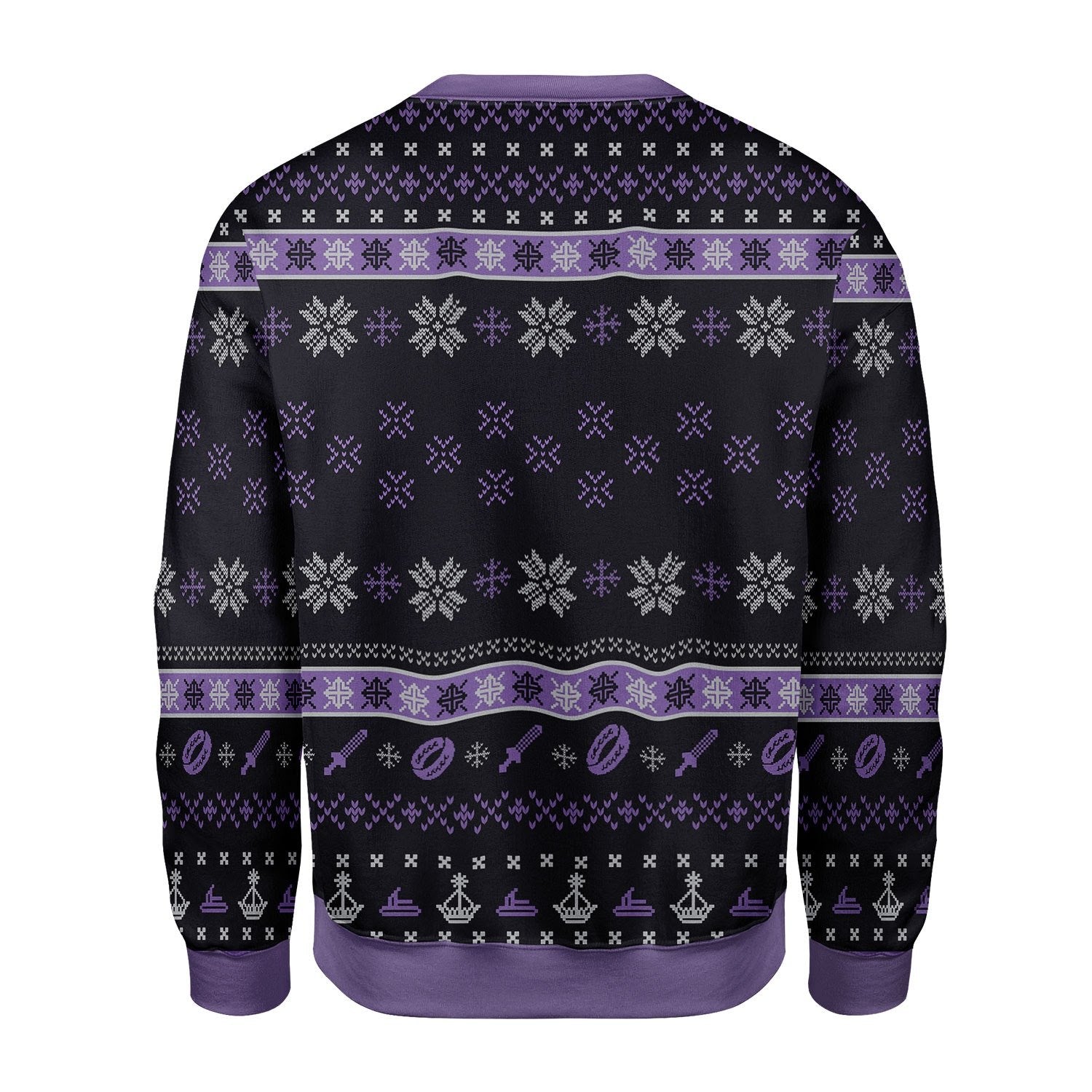 Customspig Christmas Sweater The Lord of the Rings The Fellowship 3D Apparel