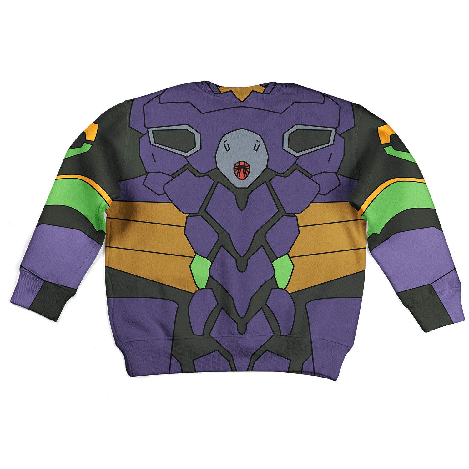 CustomsPig Neon Genesis Evangelion Robot Costumes Hoodie Sweatshirt T-shirt Kid Tops
