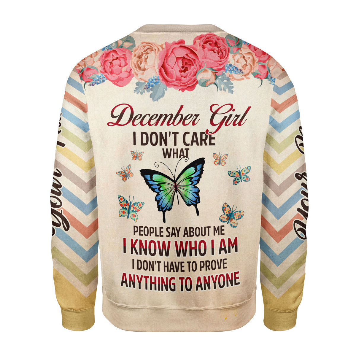 Personalized Tracksuit December Girl All Over Printed