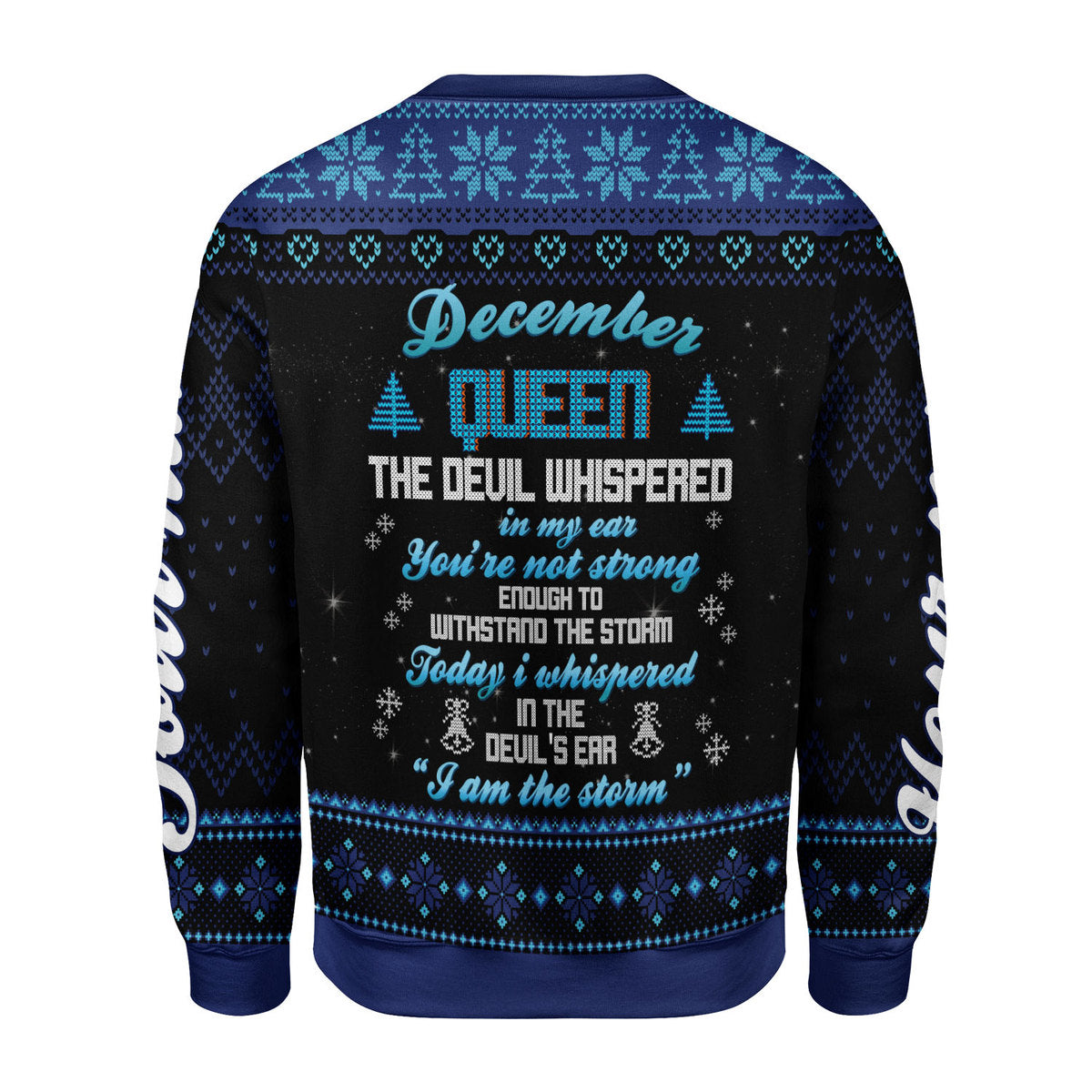 Personalized Tracksuit December Girl All Over Printed