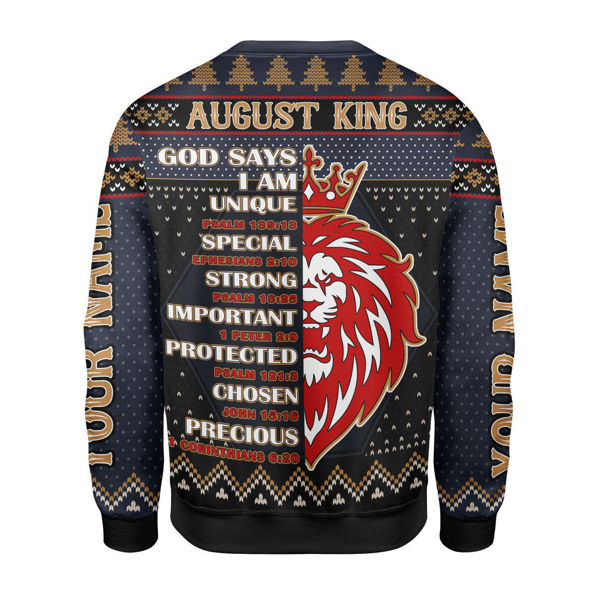 CustomsPig Personalized Tops August Guy All Over Printed