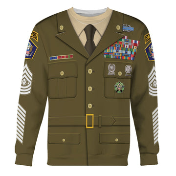 US Army Greens Uniform Fleece Long Sleeves