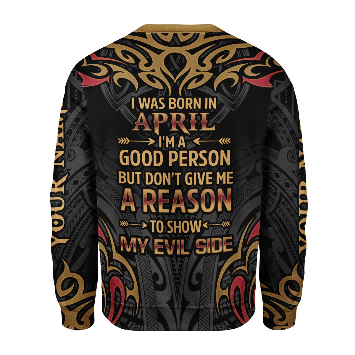 Personalized Tracksuit April Guy All Over Printed