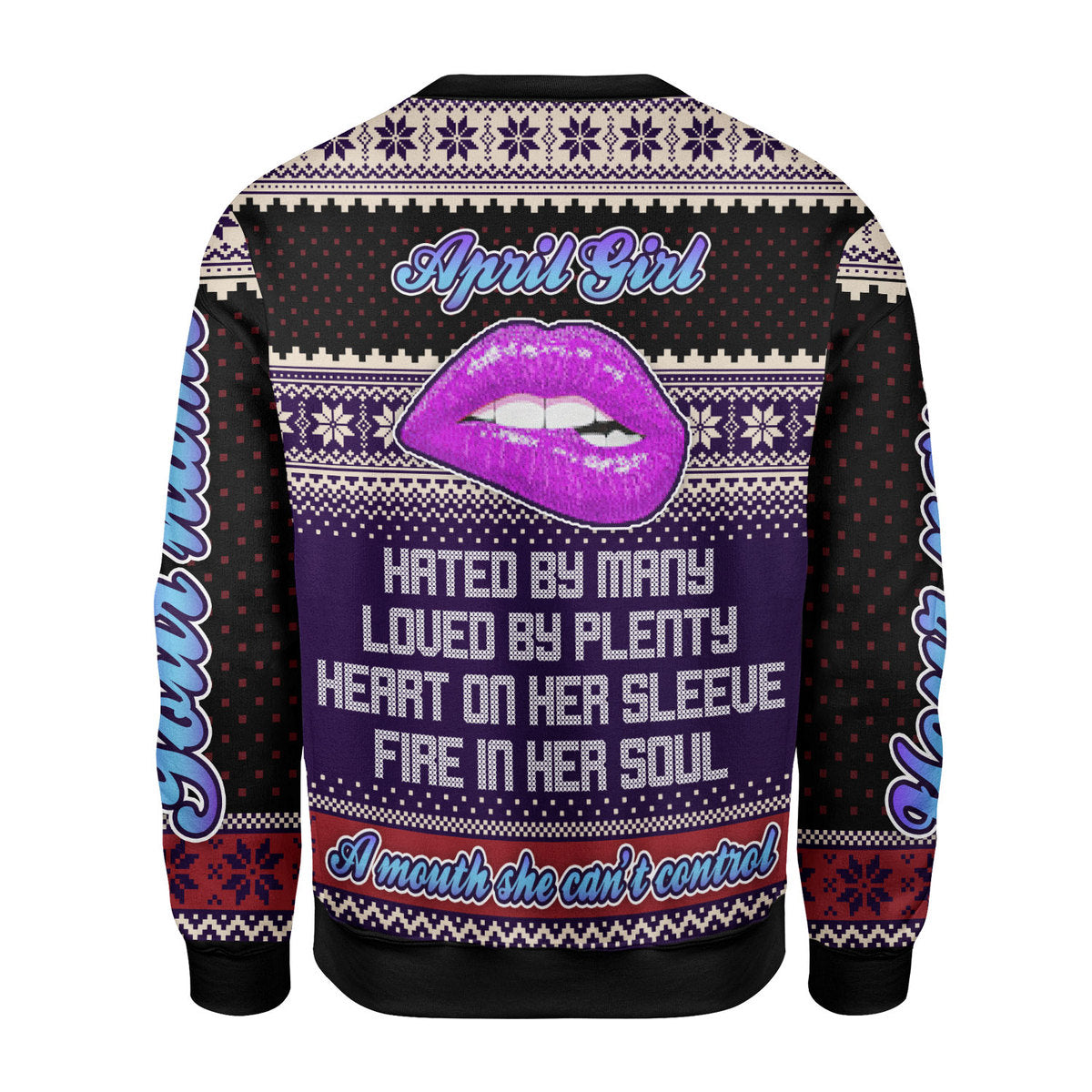 CustomsPig Personalized Tops April Girl All Over Printed