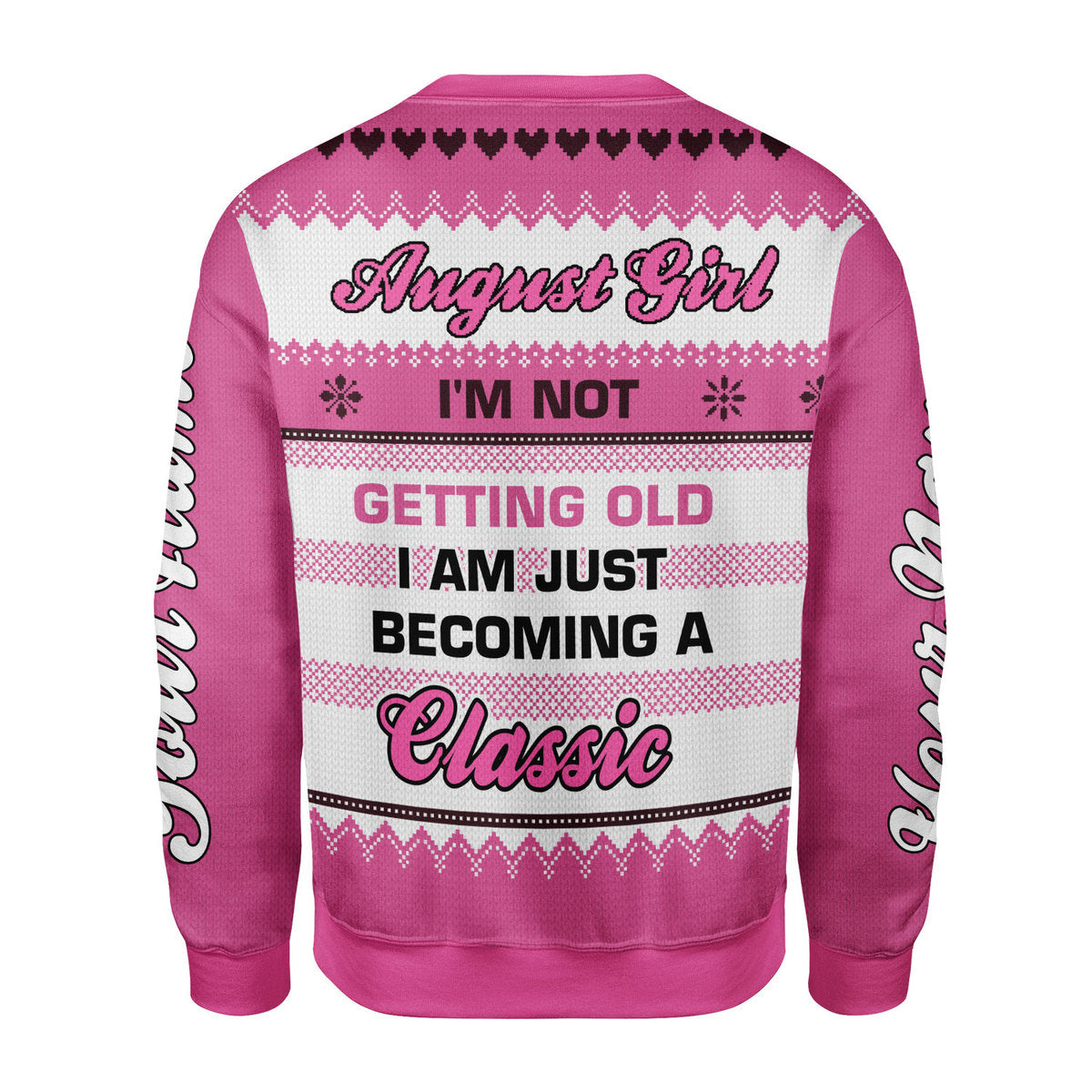 CustomsPig Personalized Tops August Girl All Over Printed