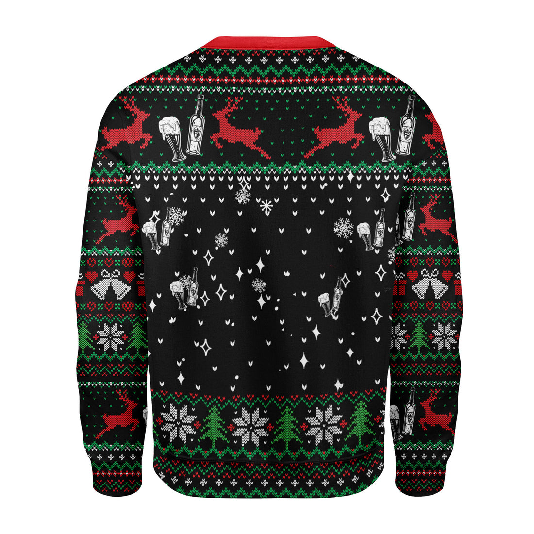 Customspig Christmas Sweater Thor Drinking Beer 3D Apparel
