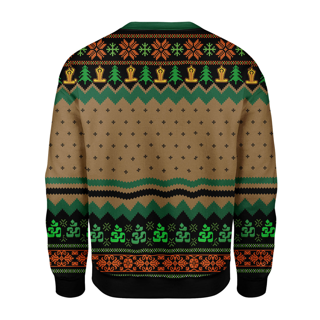 Customspig Christmas Sweater Heart Chakra 3D Apparel