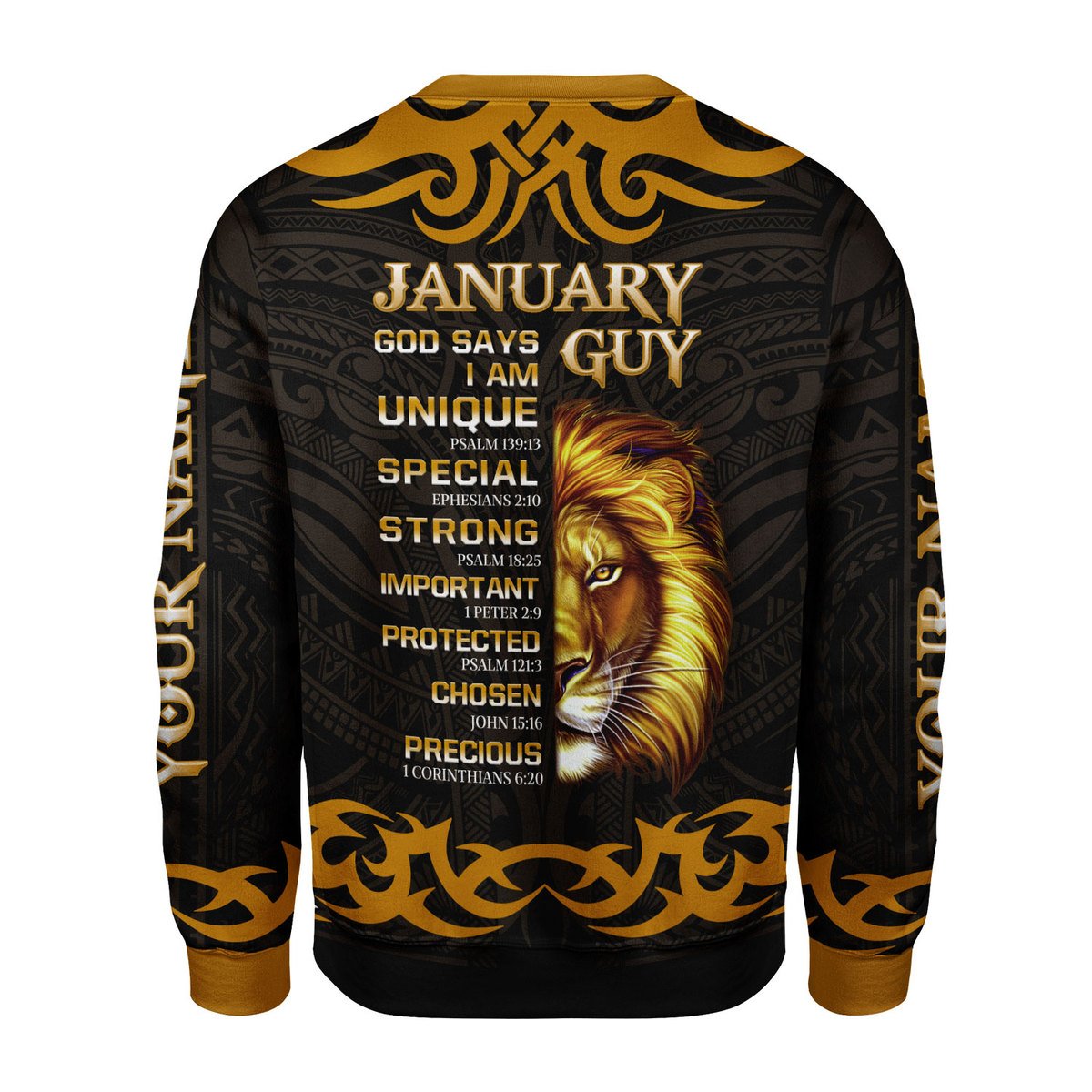 Personalized Tracksuit January King All Over Printed
