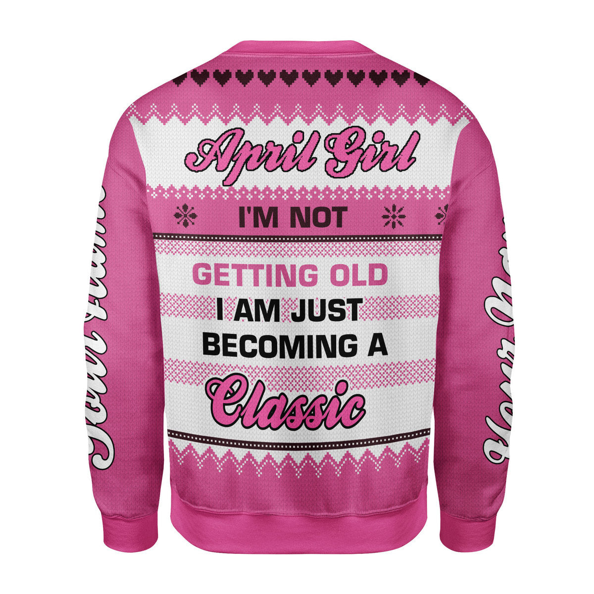 CustomsPig Personalized Tops April Girl All Over Printed