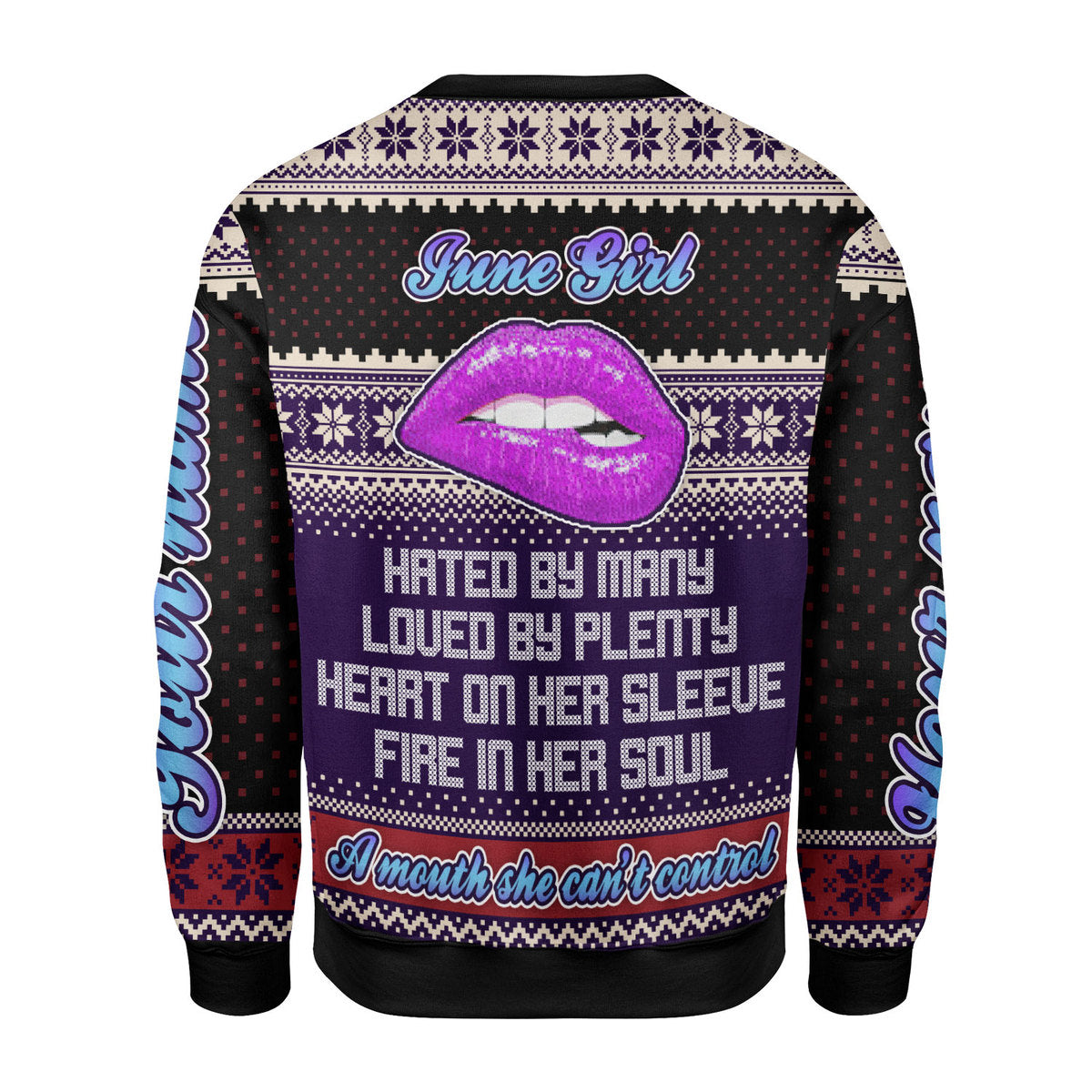 CustomsPig Personalized Tops A Queen Was Born In June All Over Printed